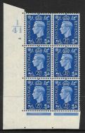 2½d Blue Dark colours I41 48 No Dot perf 5(E I) UNMOUNTED MINT