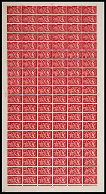 Sg 557 1957 2½d 5 Dot Jubilee Jamboree (Scouts) Full sheet UNMOUNTED MINT