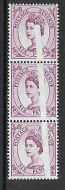 6d Wilding Multi Crown variety - Huge Dr Blade Flaw UNMOUNTED MINT MNH