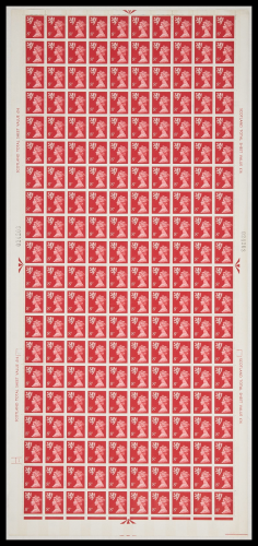 S26 8p Scotland machin Full Sheet cyl 1 No Dot UNMOUNTED MINT MNH