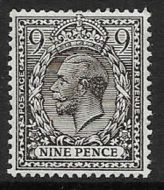N29(1) 9d Agate Royal Cypher - single UNMOUNTED MINT
