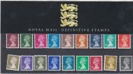 1991 Royal Mail Definitive Stamps Pack no. 24 Presentation pack UNMOUNTED MINT