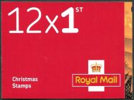 LX60 2019 Christmas Greetings Barcode Booklet 12 x 1st class - No Cylinder
