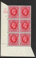(3021) 1934 1d Photogravure cyl blk Y36 54 Dot perf 5(E I) UNMOUNTED MINT