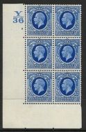 Sg 443b 2½d Photogravure cyl blk Y36 8 No Dot perf 5(E I) UNMOUNTED MINT