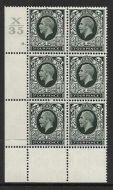 1934 4d Photogravure Control X35 11 Dot perf type 2(P P) UNMOUNTED MINT