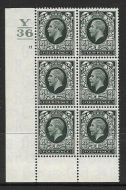 1934 4d Photogravure Control Y36 11 No Dot perf type 6 UNMOUNTED MINT MNH
