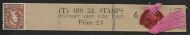 2d Multi Crown Cream watermark sideways Delivery Coil leader T 6 MNH