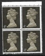 UB10 Pre-decimal Machin Booklet Pane Perf I - UNMOUNTED MINT MNH
