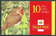 LX9 1995 christmas 10 x 1st class stamps booklet UNMOUNTED MINT - No Cylinder