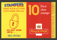 HD16 10 x 1st Class NVI Booklet - complete - No Cylinder