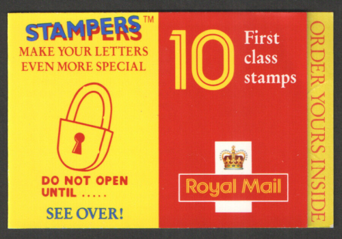 HD16 10 x 1st Class NVI Booklet - complete - No Cylinder