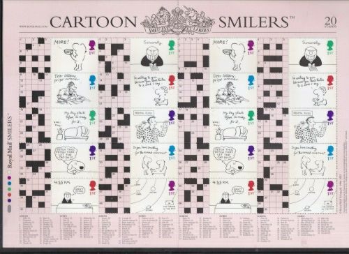 LS13 GB 2003 Cartoon Smiler sheet UNMOUNTED MINT MNH