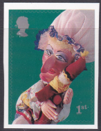 PM3 2001 Sg2231 Judy 1st class stamp out of booklet - self adhesive