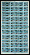 1966 Westminster Abbey (Phos) 3d Complete Sheet - UNMOUNTED MINT MNH