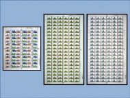 1969 Cathedrals set in FULL SHEETS UNMOUNTED MINT w   4 x 5d sheets
