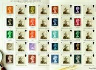 LS40 GB 2007 40th Anniversary Machin Smiler sheet UNMOUNTED MINT MNH