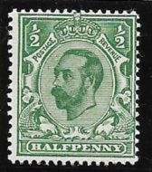 Spec N1(4) ½d Bluish Green Downey Head UNMOUNTED MINT MNH