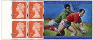 1999 HB18 Rugby World Cup 4 x 1st Class Booklet Pane