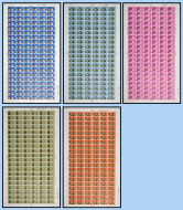 1970 General AnniversariesFull set of Full sheets UNMOUNTED MINT