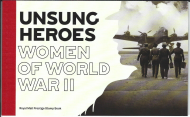GB Prestige Booklet DY43 2022 Unsung heroes women of the world war 2 - complete