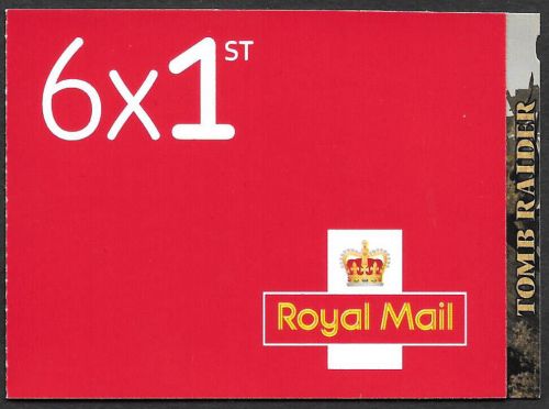 PM71 2020 Tomb Raider 6 x 1st Self Adhesive Booklet No Cylinder