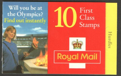 HD32 1996 Hurdles 10 x 1st Class NVI Booklet - complete - Cylinder B11