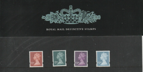2003 Machin Definitive Pack no.62 Presentation pack - Complete