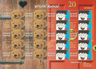 LS9 GB 2002 Knock Knock Smiler sheet UNMOUNTED MINT MNH