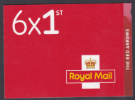 PM60 2018 Red Arrows 6 x 1st Barcode Booklet - No Cylinder