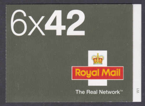 NA2 2003 6 x 42 Self Adhesive Booklet - Cylinder W1