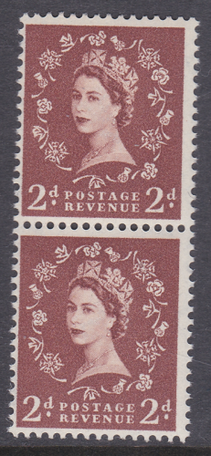 Sg 543b 2d Edward Wilding w  var  Double trumpet flaw   UNMOUNTED MINT MNH