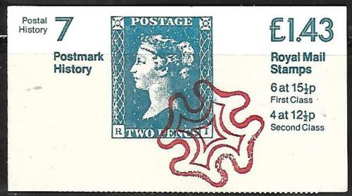 FN6b 1982 Postal History #7 - Folded Booklet - Complete - No Cyl