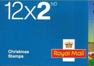LX49 2015 Christmas Barcode Booklet 12 x 2nd Class - cyl w1w1w1w1