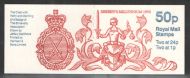 FB63 1992 Sheriffs Millennium 50p booklet Complete Cyl B35B2