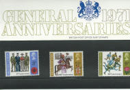 1971 General Anniversaries Presentation pack UNMOUNTED MINT