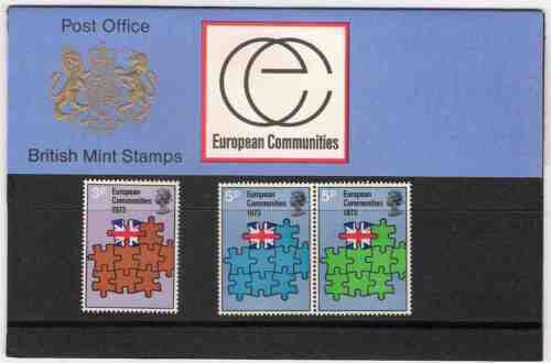 1973 european communities  Presentation pack UNMOUNTED MINT