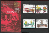1974 Fire Service Presentation pack UNMOUNTED MINT