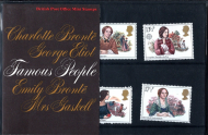 1980 Presentation pack 119 Famous People UNMOUNTED MINT