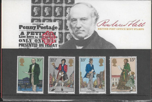 1979 Rowland Hill Pack No. 111 Presentation pack UNMOUNTED MINT