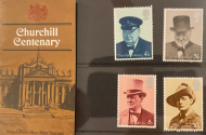 1974 Churchill centenary Presentation pack UNMOUNTED MINT