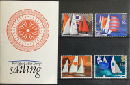 1975 sailing Presentation pack UNMOUNTED MINT