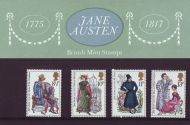1975 Jane Austen Presentation pack UNMOUNTED MINT