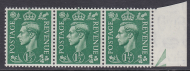 Sg 505d 1½d GVI White spot on daffodil UNMOUNTED MINT