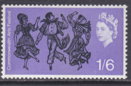 sg670p 1 6 1965 Arts Phosphor on Back UNMOUNTED MINT [SN]