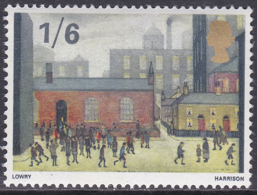 1969 Sg750e 1 6 Paintings Centre Broad Band UNMOUNTED MINT [SN]