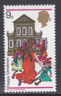 1968 Sg776Ey 9d Christmas Missing Phosphor UNMOUNTED MINT [SN]