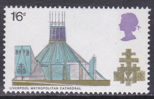 1969 Sg801 1 6 Cathedrals One Broad Band UNMOUNTED MINT [SN]