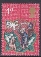 1970 Sg838a 4d Christmas Embossing omitted UNMOUNTED MINT [SN]