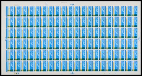 1965 Opening of Post Office Tower Full set of full sheets PHOS Unmounted Mint